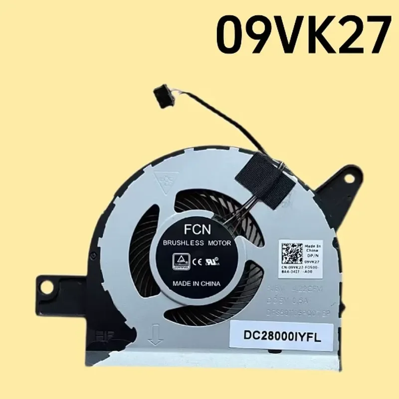 Cooling Fan for Dell Precision 3520 M3520 M3530 09VK27