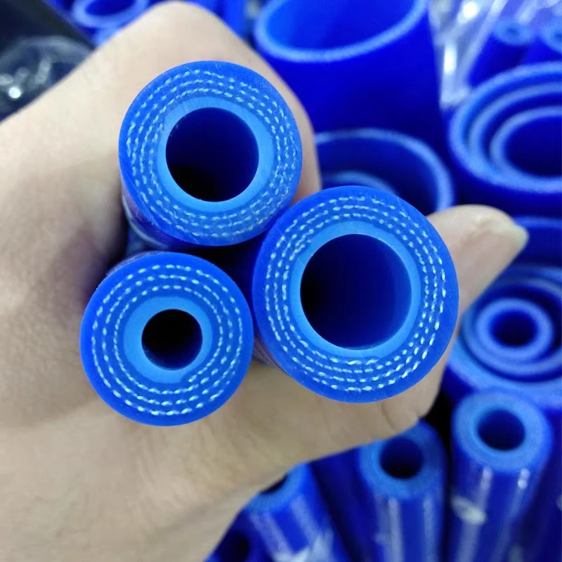 Modified Car With Thickened Silicone Engine Exhaust Pipe Water Tank Small Water Pipe Brake Vacuum Pipe Warm Air Pipe TurbinePipe