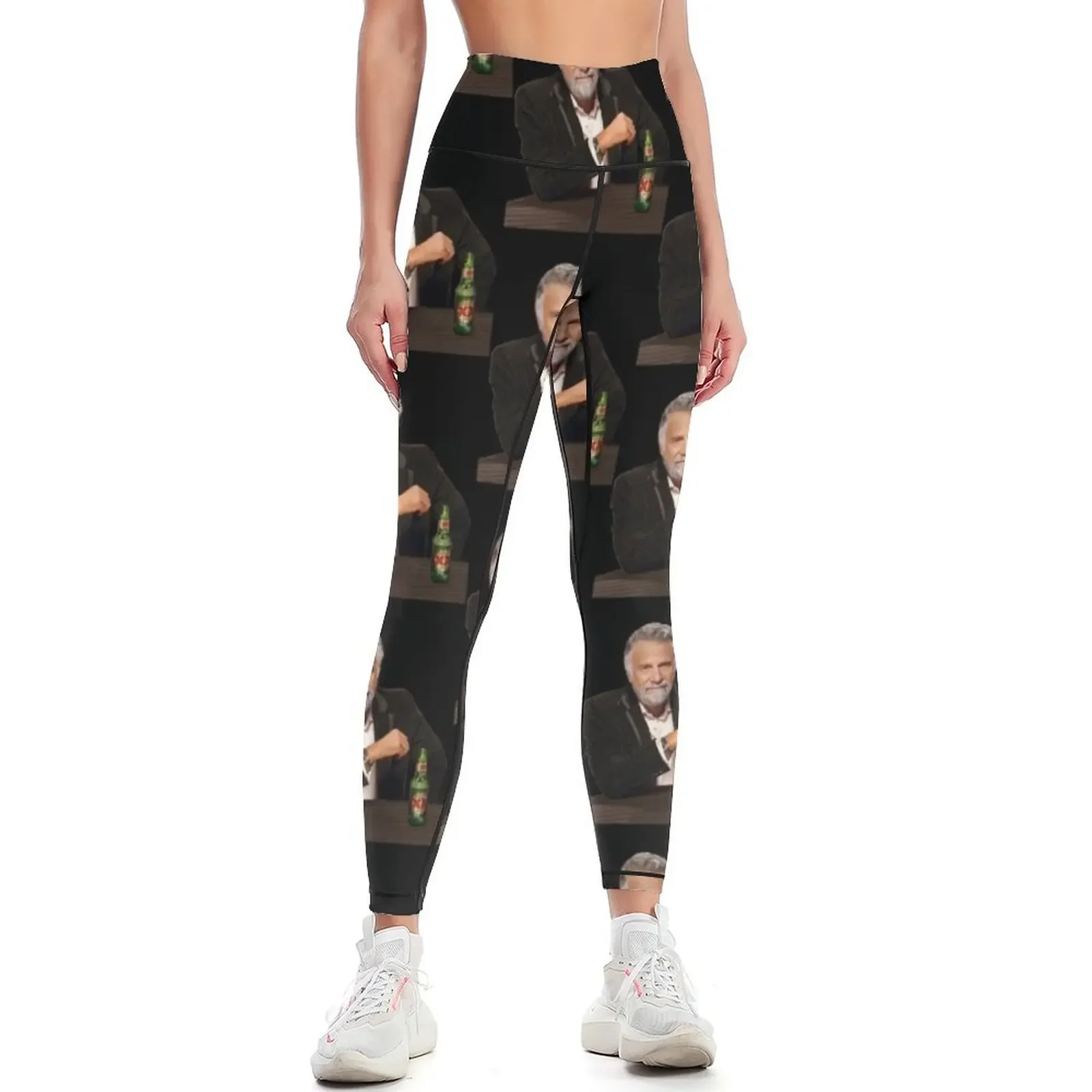 

Dos Equis Man - The Most Interesting Man In The World Meme Leggings Legging sport gym's clothing Womens Leggings
