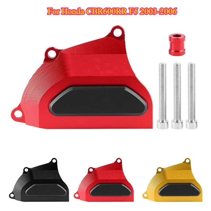 Crash Protector Engine Case Stator Motorcycle CNC Engine Cover Slider Crash Pad Falling Fit for Honda CBR600RR F5 2003-2006