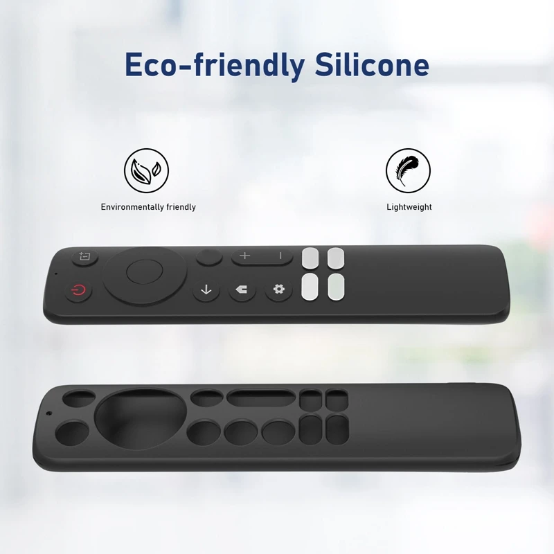 Top-For Oneplus TV Q2 Pro Remote Control Cover Portable Anti-Fall Dust-Proof Silicone All-Pack Cover