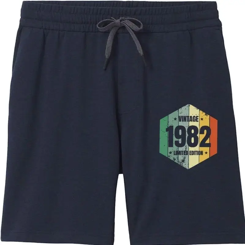 

Men's Shorts Retro Born in 1982 Cool Men Pure Cotton 38th Birthday Cool New Arrival Summer Cool Harajuku Father Dad Shorts
