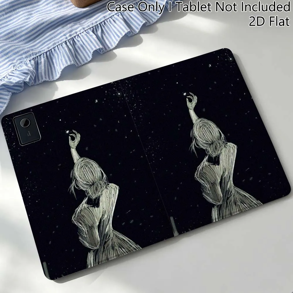 Girl Back Polka Dot Lace Gift For Xiaoxin Lenovo Tab Pad K11 K10 M10 P11 3rd Plus Pro Legion Y700 Y900 Gen4 2 Tablet Case