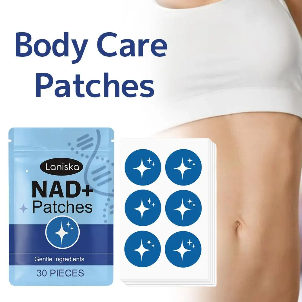 

30-300pcs Laniska NAD+ Patches Gentle Ingredients Lightweight Breathable Skin-Friendly Body Care Stickers Daily Comfort