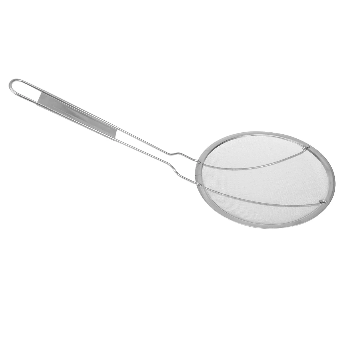 

22Cm Stainless Steel Oil Strainer Skimmer Long Handle For Frying Fish Vegetables French Fries Noodles Kitchen Cooking Sieve
