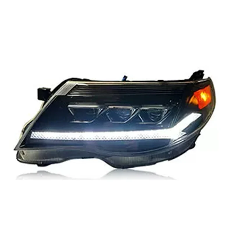 Car HeadLights For Subaru Forester Headlight 2008-2012 Modified to New DRL Dynamic Turn Signal LED Headlight Auto Accessories