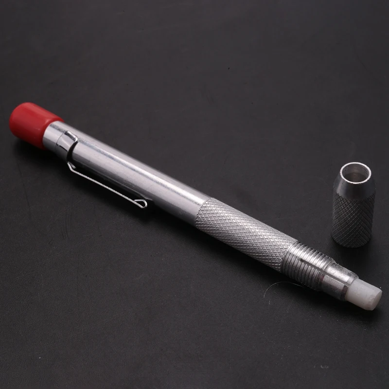 SANQ 2 Pcs supporti per pietra ollare pennarello rotondo per pietra ollare con ricariche da 12 pezzi per strumenti di saldatura e pennarelli rimovibili