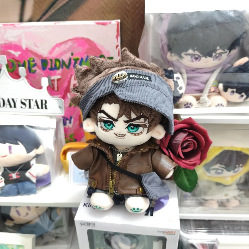 Retro-style Leather Jacket. 30cm/20cm/15cm/10cm Size Cotton Dolls' Universal Clothing, Top.