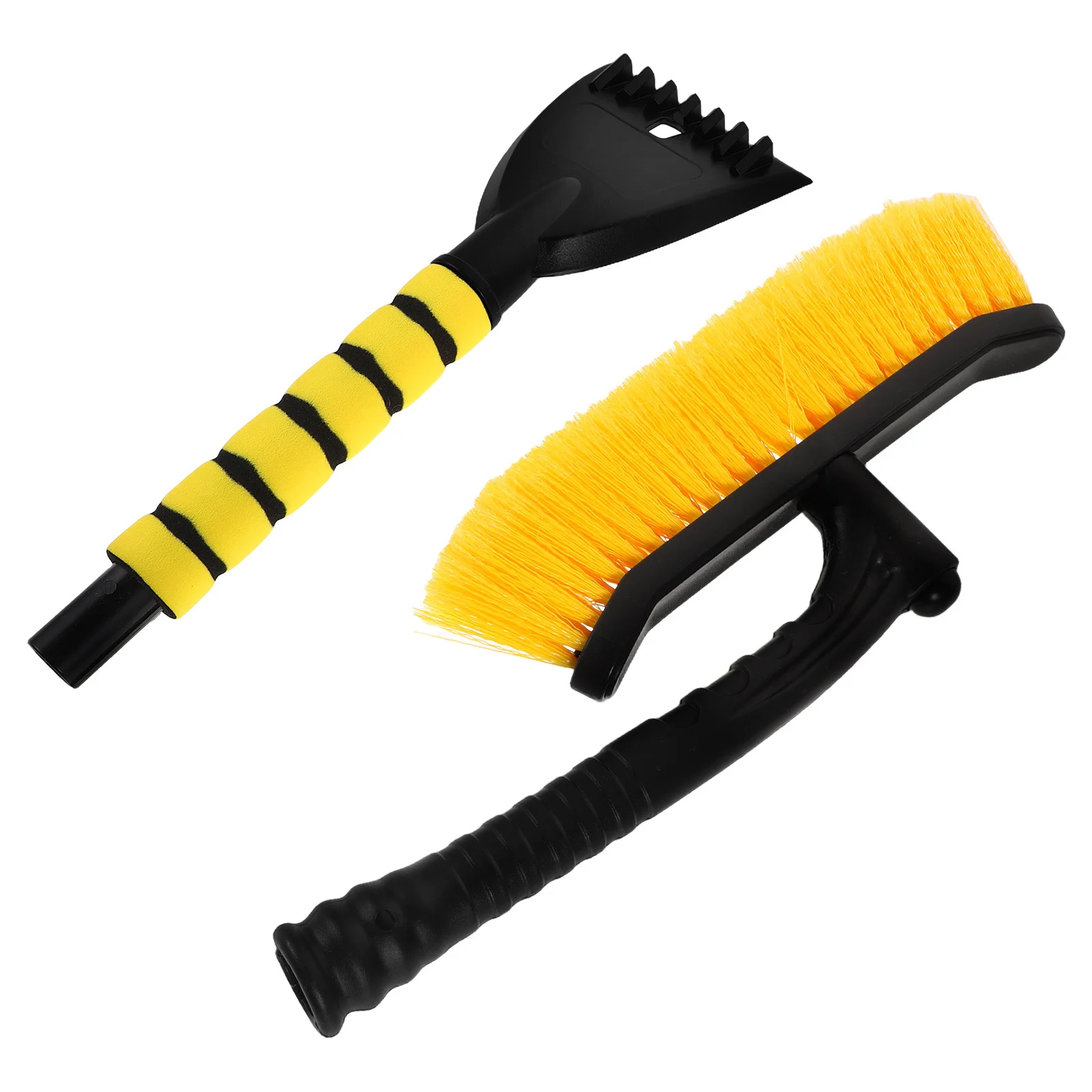 

Snow Brush For Car Detachable Design Efficient Snow Removal Multi-Purpose Ice Scraper Scratch Resistant Suv Trucks Windshield