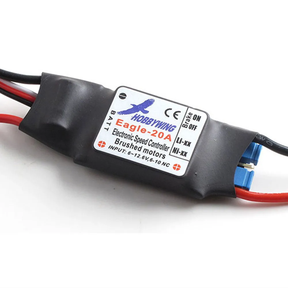 

Контроллер скорости двигателя E-Power ESC 20A Бесщеточный ESC для радиоуправляемого самолета с UBEC для квадрокоптера RC FPV