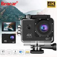 4k Action Camera 2.0-inch Full Ultra HD lPS HD Screen WIFI Wide Angle Waterproof IP68 For Outdoor Sports Helmet Video Recording