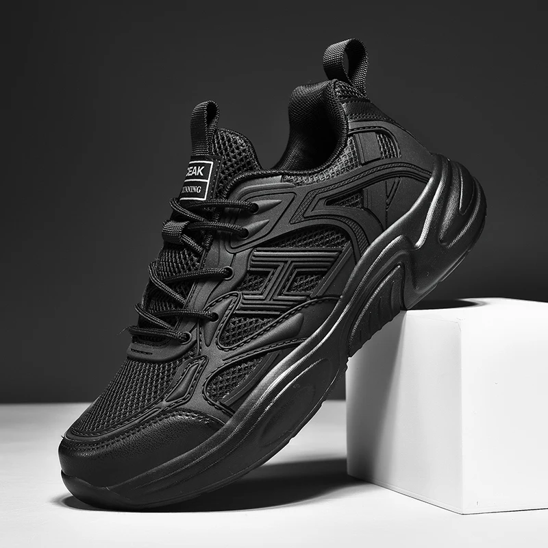 

Men's breathable casual sneakers Four season breathable soft sole non-slip comfort outdoor walking shoes New sports running shoe