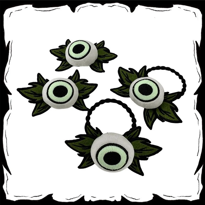 

New Don’T Starve Eyeplant Gaming Peripheral Cute Plush Hair Loop Hair Clip Cosplay Decoration Birthday Girl Gifts For Fans Toy