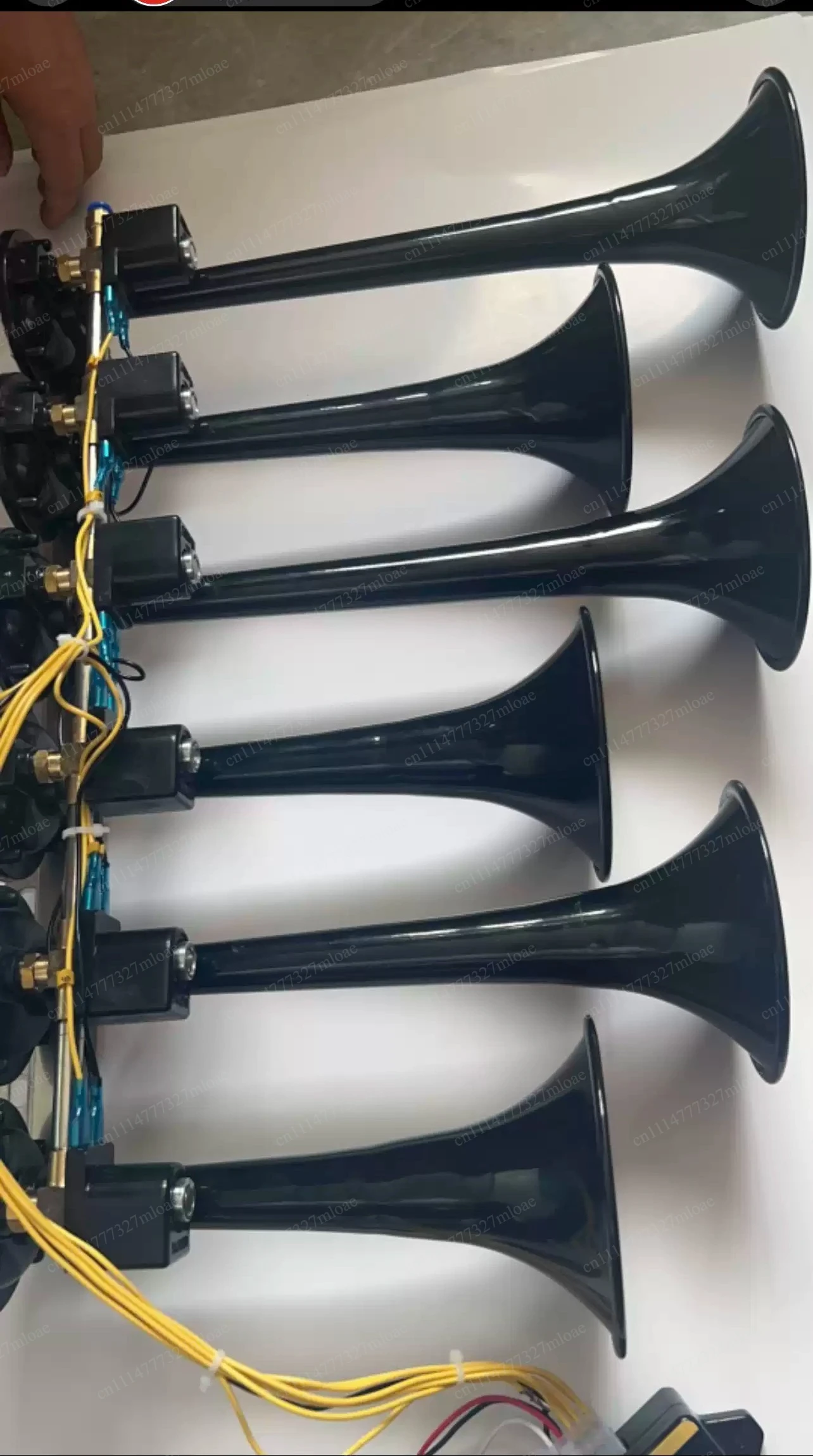 Six tube music air horn 36music air horn 24V 12V