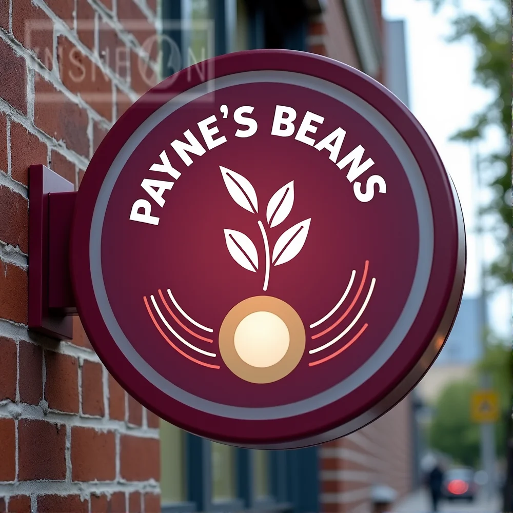 Custom LED Light Box Sign Outdoor for Business Waterproof Double Sided Storefront Signage Wall Mounted