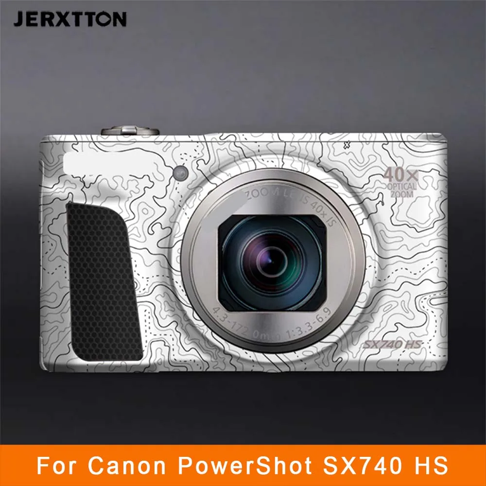 

SX740 HS виниловая пленка против царапин для камеры Canon PowerShot SX740HS 40x мультяшная пленка аксессуары для фотосъемки наклейка