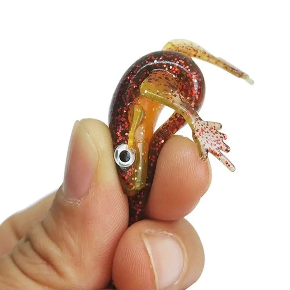 1/10pcs New 8cm Soft Fishing Lures Bicolor Fishing Tackle Tool Soft Bait 3.8g Artificial Worm Lures Long Tail Swimbaits image 2