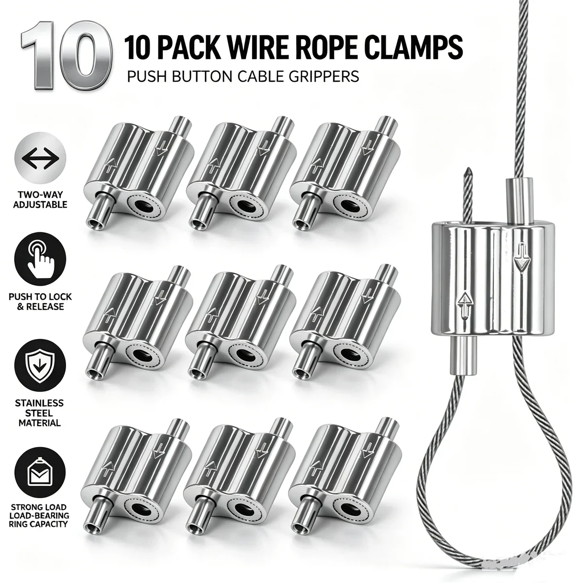 10Pcs 1/16