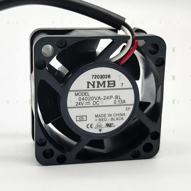 

H 1 шт. NMB 04020VA-24P-BL 24 В 0,13 А 4020 4 см Вентилятор охлаждения привода