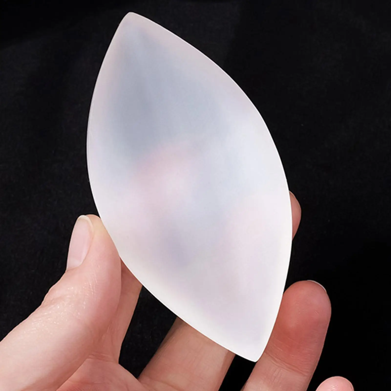 1pc Natural Selenite  Demagnetizing Bowl Crystal Raw Stone Purification Home Decorative Plate Ornament Holiday Gifts