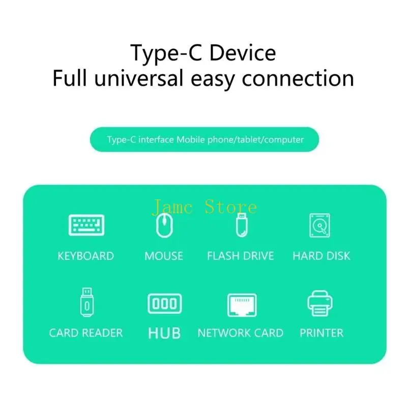 LX0B USB C TO USB 2.0 ADAPTOR USB C OTG CABE