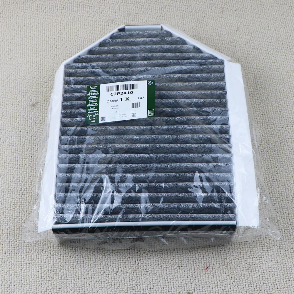 C2P2410  Activated Carbon Cloth Car Cabin Air Filter Fits For Jaguar F-Type Convertible X152  C2P2410