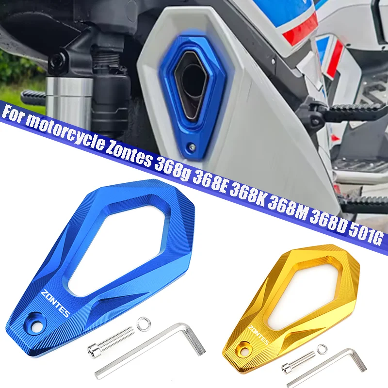 

Chekis Is Suitable for Zontes Motorcycle 368g 368m 368K 368m 368D 501g Modified Accessories Exhaust Pipe Protective Cover Exhaus