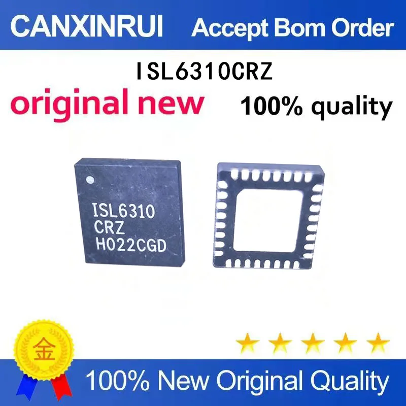 

(5-100 Pieces) New ISL6310CRZ ISL6310 6310 6310CRZ Right Angle