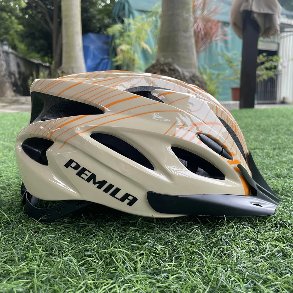 PEMILA 2024 nuovo casco da ciclismo ultraleggero berretto di sicurezza da ciclismo casco da bicicletta MTB per donna uomo attrezzatura da corsa