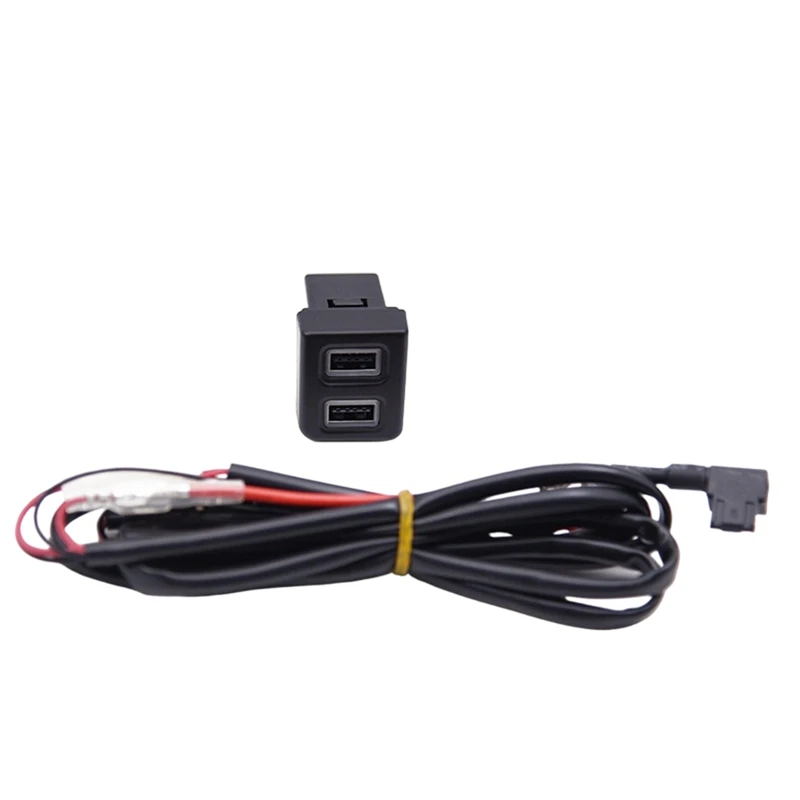 Super Sale Car Dual USB QC3.0 Fast Charger Socket Phone Charging Outlet Power Adapter for VW Multivan T5