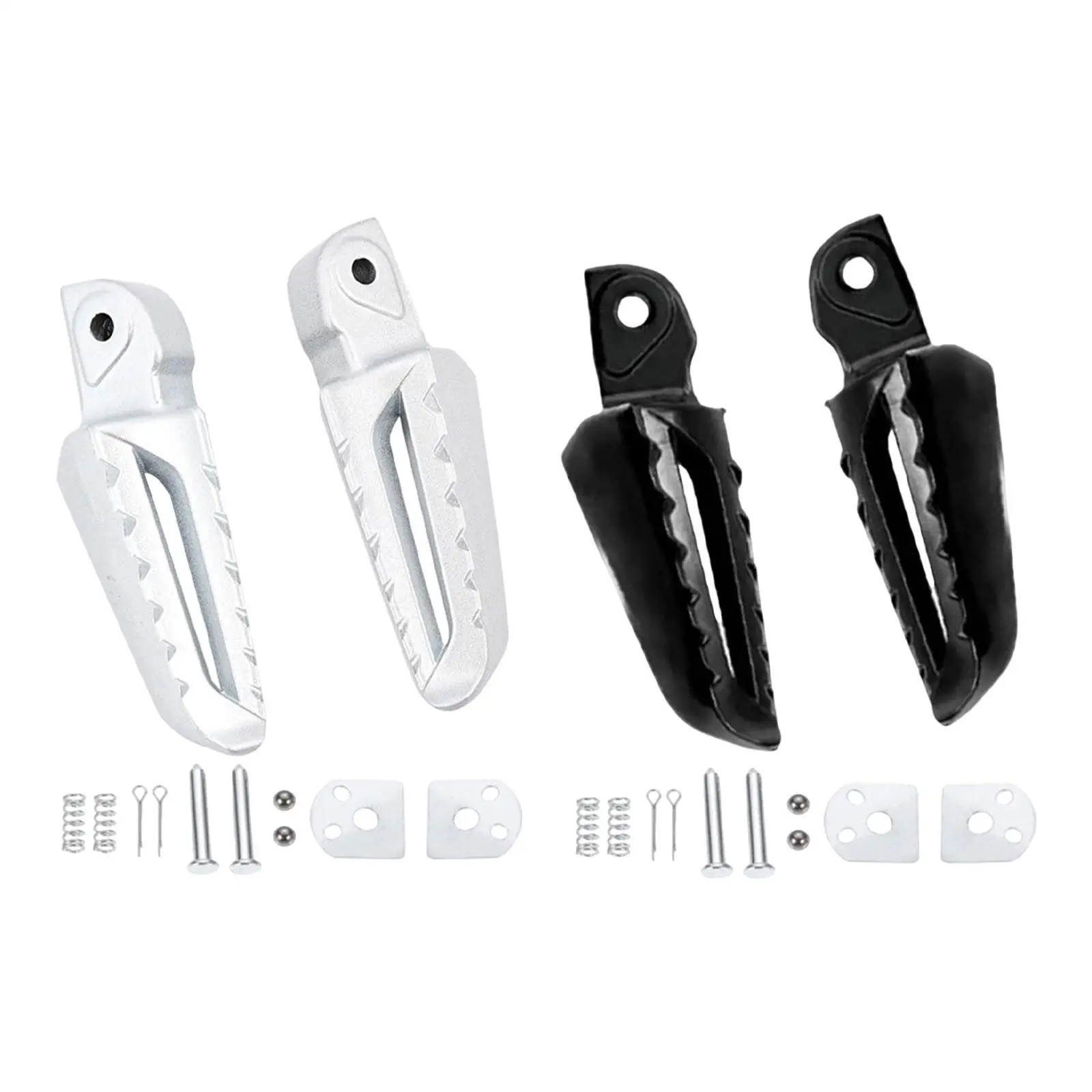 

2Pcs Foot Pegs Folding Footpegs Motorcycle Foldable Foot Rest Pedals for Scooter Part Professional Accessories Replaces