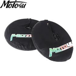 17 inch Motorcycle Tire Wheel Cover Front Rear Windstop Scooter Accessories Tyre Heating Warmer Polar Fleece Windbreak