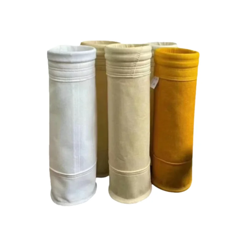 Industrial Dust Collector Bags Filter Bags Polyester Needle-punched Felt Fluoropolymer Filter Bags