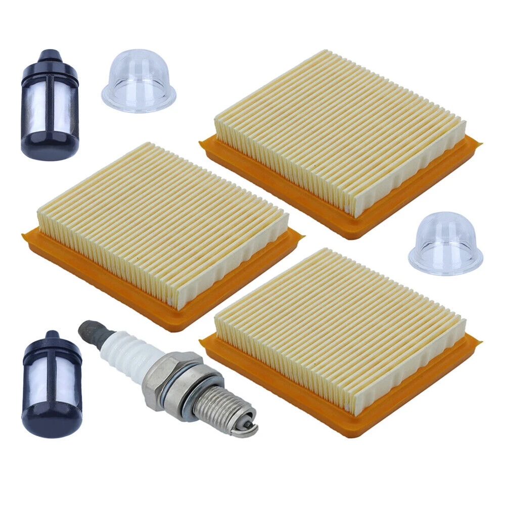 

Prime Bulb Air Fuel Filter 4180 141 0300 Accessories Kits Metal Parts Plastic Replacement For Stihl FS91 FS91R