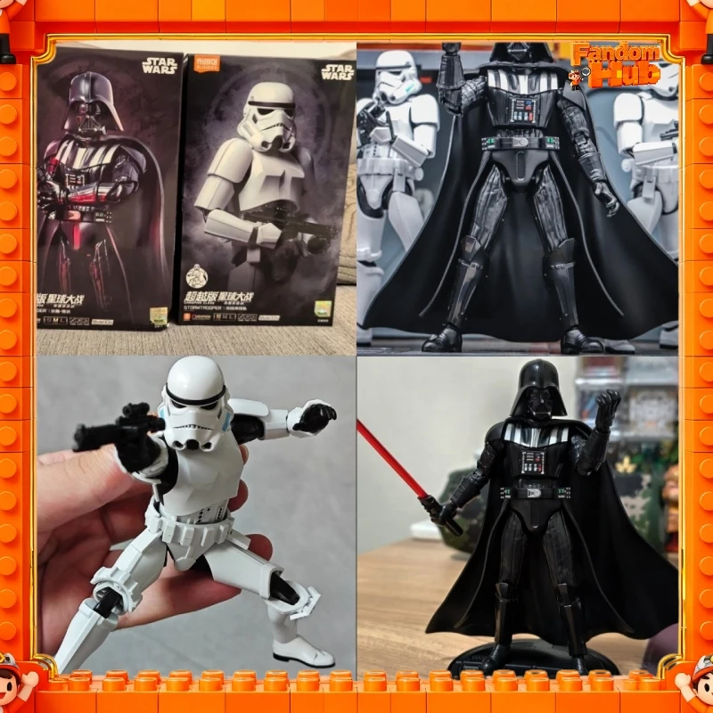 

Новая оригинальная серия Blokees Star Wars: The Empire Strikes Back | Игрушка-фигурка Darth Vader & Imperial Stormtrooper в сборе