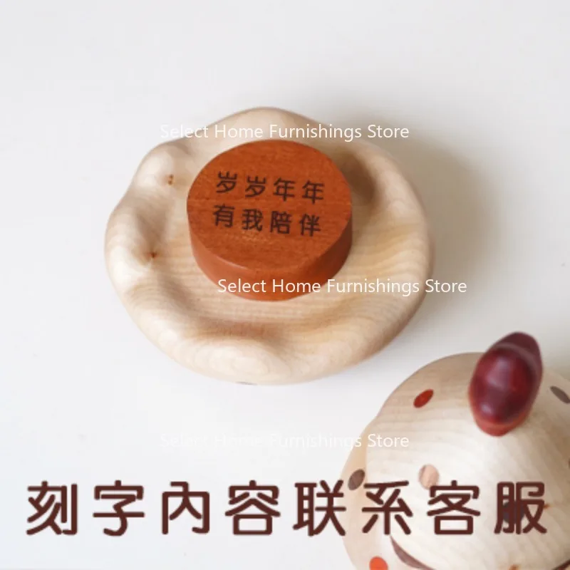 Suitable for Ice and Snow Christmas Tree Storage Boxes, Solid Wood Jewelry Boxes, and Creative Gifts for Friends