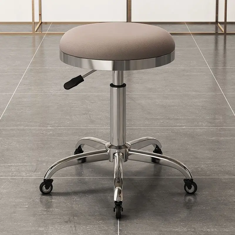AOLIVIYA Salon Barber Chair Beauty Manicurist Nail Chair Pro Hairdressing Stool Lift Swivel Caster Master Makeup Stylist