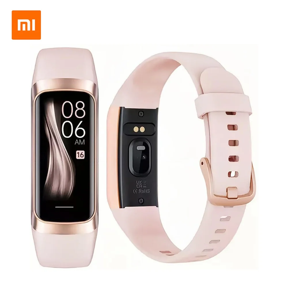 Xiaomi-Bracelet connecté ATA JIA pour femmes, montre de sport, moniteur d'activité physique, de fréquence cardiaque, d'oxygène dans le sang et de sommeil, mode multi-sport