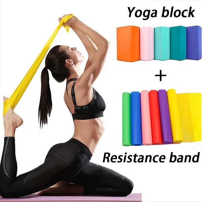 conjunto-de-3-pecas-com-dois-blocos-de-yoga-faixas-de-resistencia-blocos-de-yoga-em-eva-faixas-de-resistencia-para-alongamento-adequadas-para-iniciantes-em-yoga-alongamento