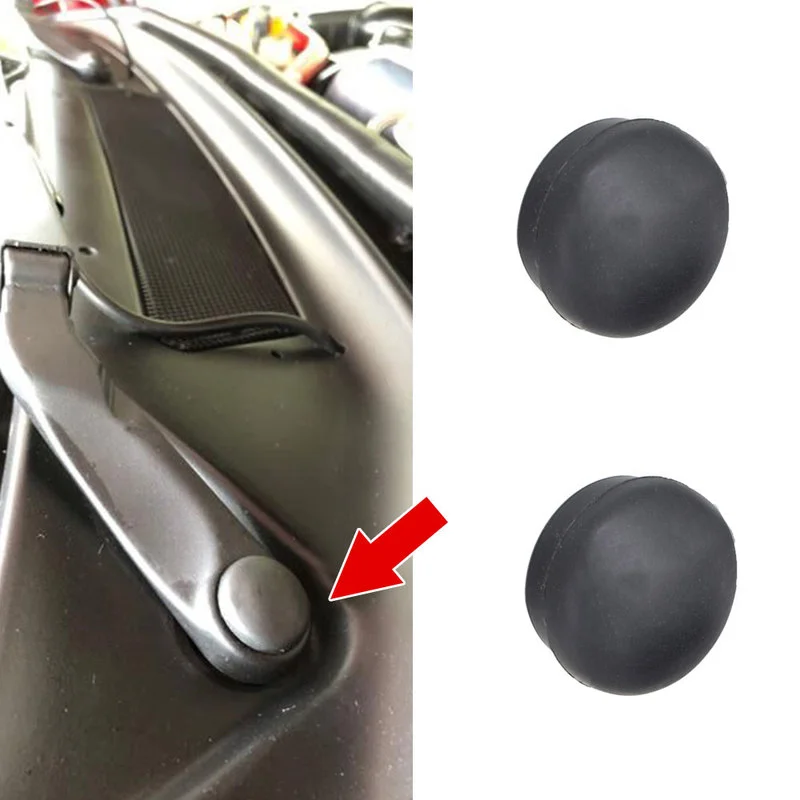 Braço do limpador de pára-brisa dianteiro do carro, parafuso de tampa para VW Passat, B5, B6, B7, Golf MK4, MK5, MK6, MK7, Polo, Jetta, Tiguan, interior do carro, 2 pcs