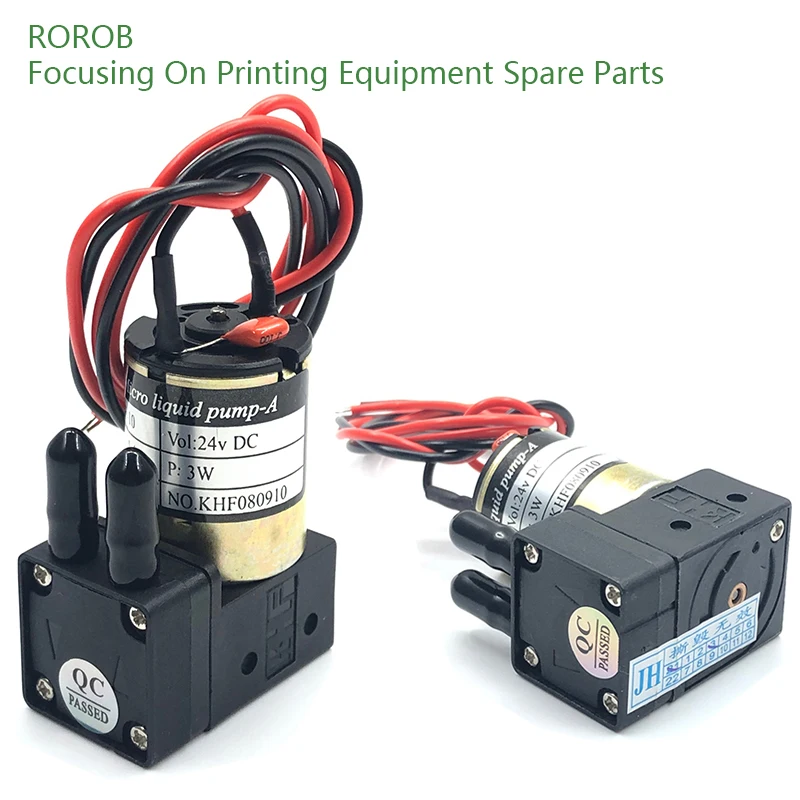 Khf Bomba De Tinta Pequena Bomba De Líquido Micro Diafragma, Impressora A Jato De Tinta De Grande Formato, Bomba Recirculacion Tinta De Dtf, 24V, DC