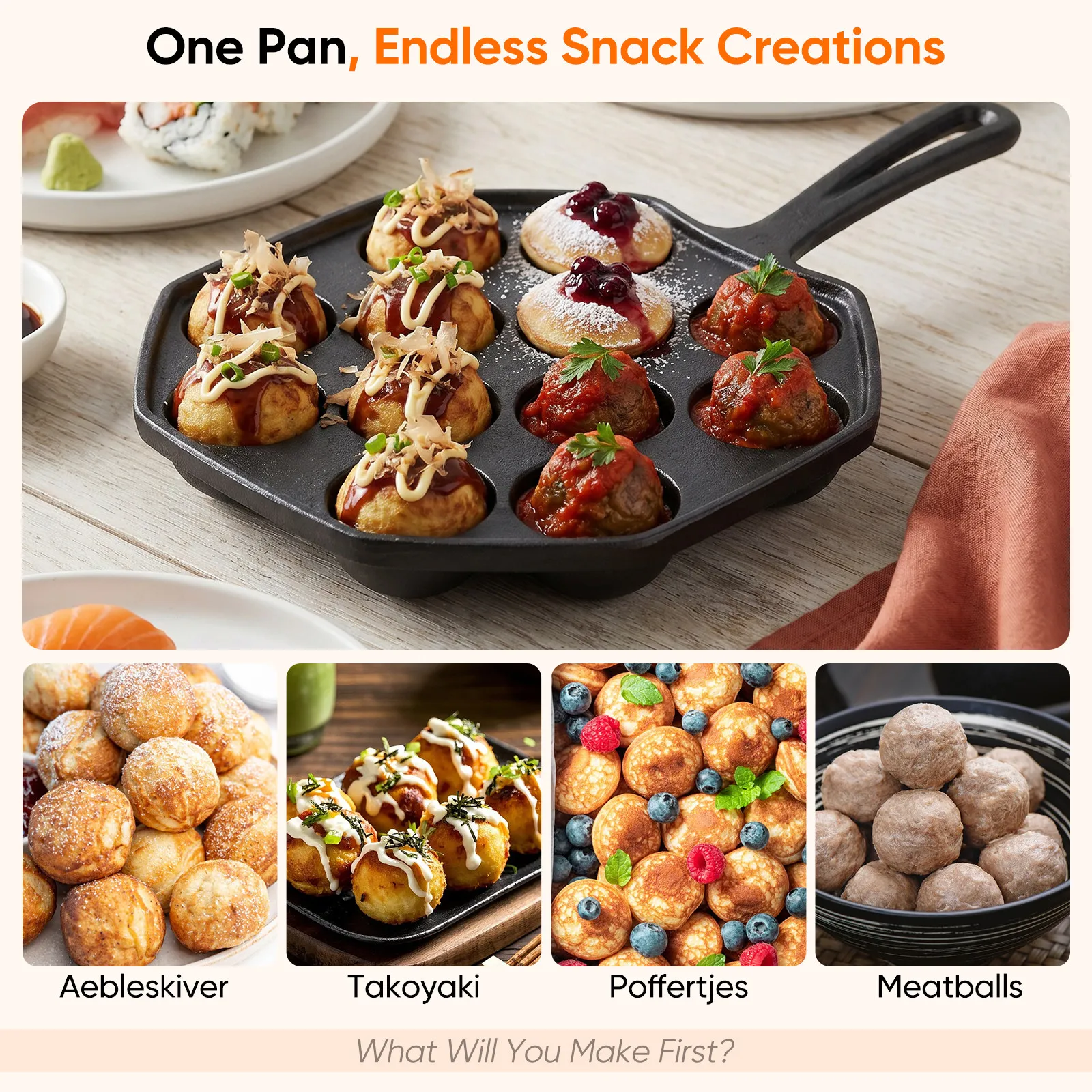 12 Cetakan Panci Takoyaki Besi - Takoyaki Grill Plate ulasan dan harga