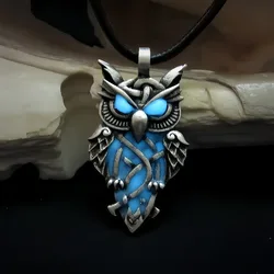 Vintage Owl Luminous Necklace Jewelry Necklace for Women Perfect Christmas Jewelry Gift Anniversary Gift for Loved Ones Jewelry