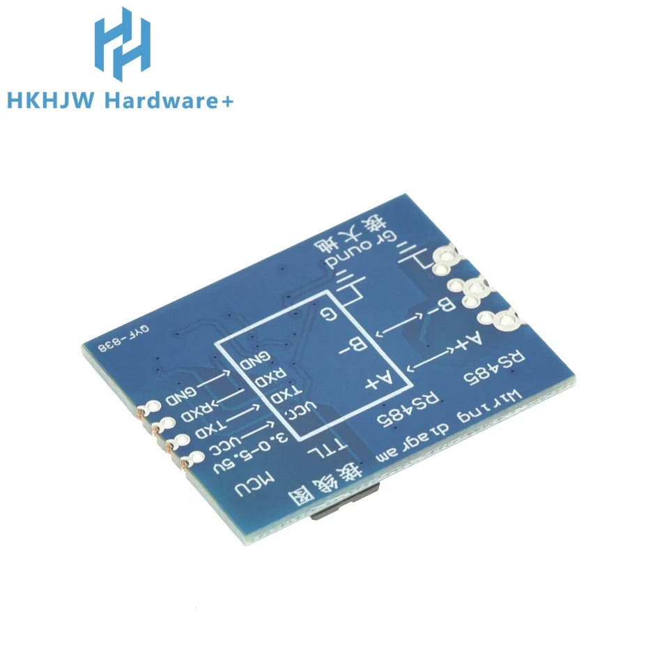 3.3v 5v ttl uartからrs485分離インターフェイスコンバーターモジュールシングルチップシリアルポートuart工業用