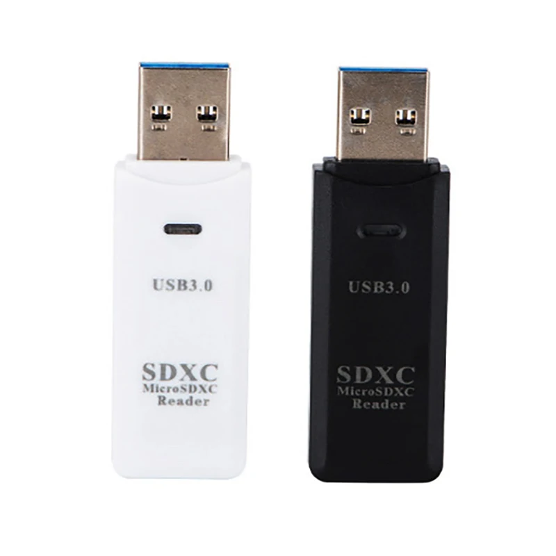 1PCS 2 in 1 USB 3.0 Card Reader Micro SD Card Reader USB Adapter High Speed Cardreader TF Memory Card For PC Laptop Accessories