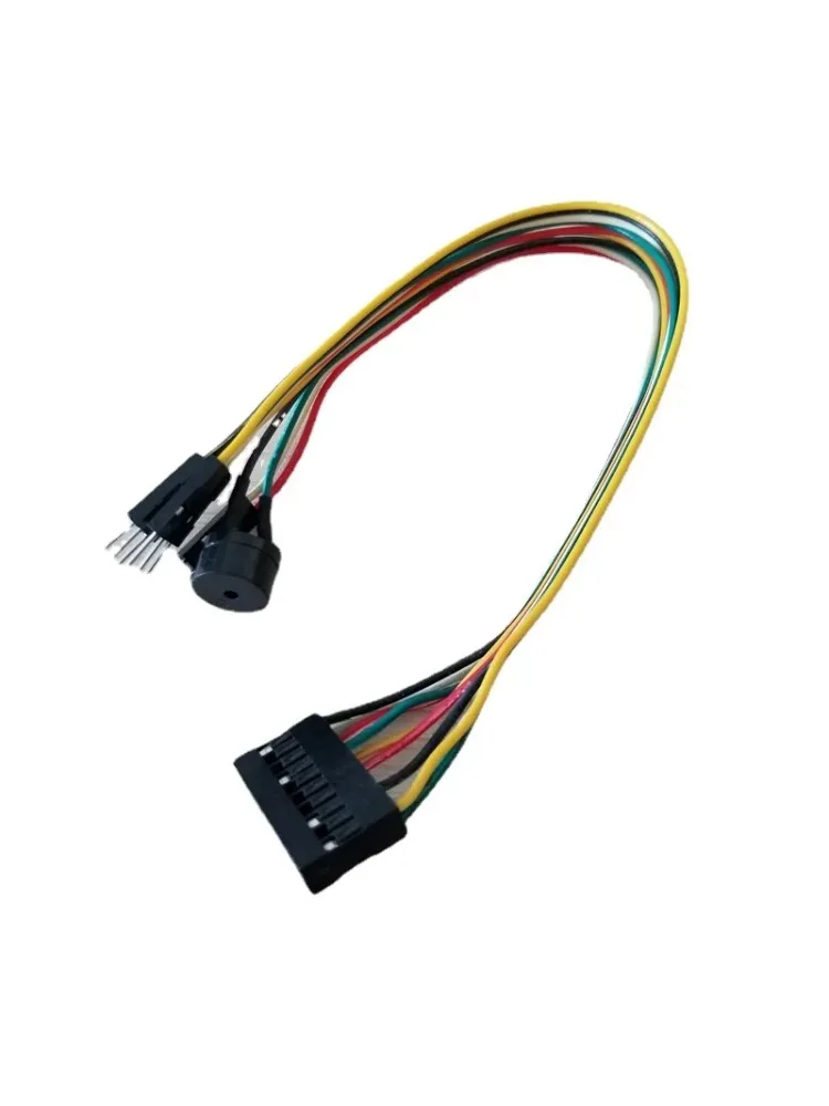 Uniwersalny głośnik hosta DIY / reset i wyłącznik zasilania HDD LED Jumper Line Flat Cable Replace Q-Connector For ASUS Mainboard — zdjęcie produktu 7