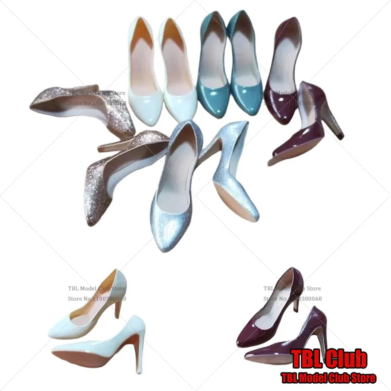 

Feeltoys FT018 1/6 Scale Female Soldier Fashion OL Candy Color High Heels Sandals Single Shoes Model for 12'' Action Figure Body