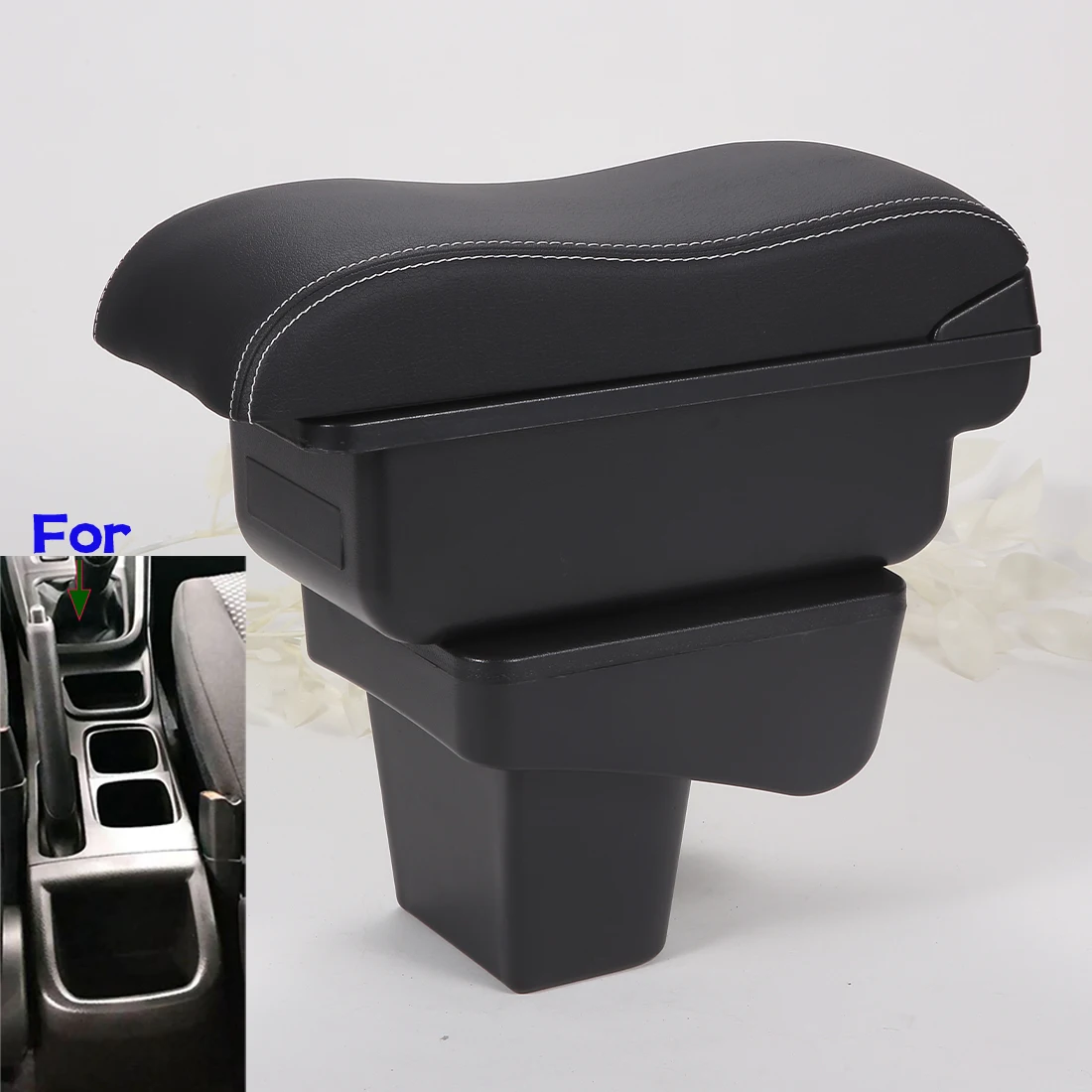 

For Suzuki Vitara Armrest Box For Suzuki Vitara Car Armrest Auto Storage Box Dedicated Interior Details Car Accessories Retrofit