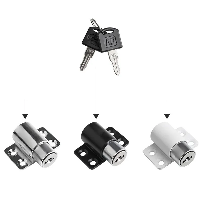 1 Pcs Adjustable Window Lock Stopper Safety Locks for Kids and Pets Anti-theft Door Lock Sliding Window Lock Hardware