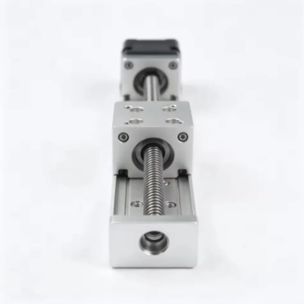 Mini trapezoidal screw slide HMS30T CNC lifting and moving small linear guide rail slide module for 3D Printer